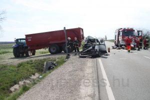 Tragikus baleset Perkátánál