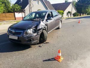 Figyelmetlenségből baleset Móron